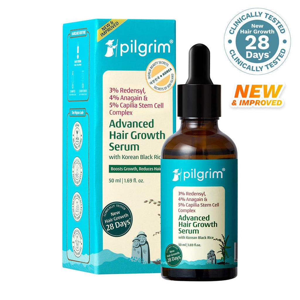 Pilgrim 3% Redensyl 4% Anagain Advanced Hair Growth Serum