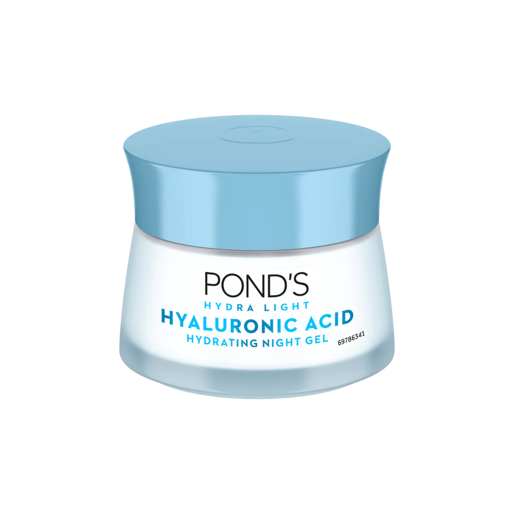 POND'S Hydra Light Hyaluronic Acid Hydrating Night Gel - Plumps Skin for 72 Hours