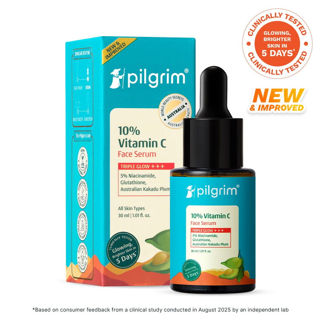 Pilgrim 10% Vitamin C Face Serum For Daily Brightness