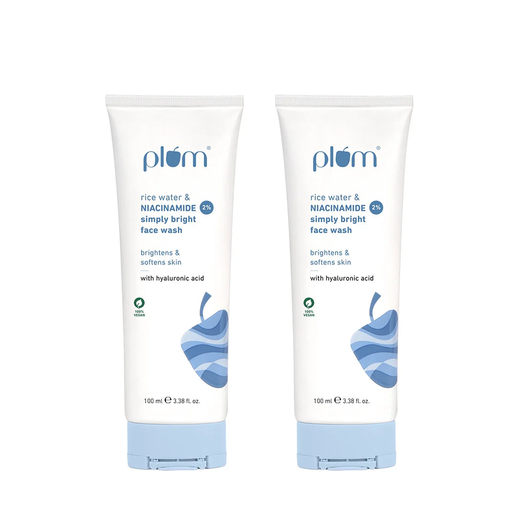 Plum 2% Niacinamide & Rice Water Face Wash