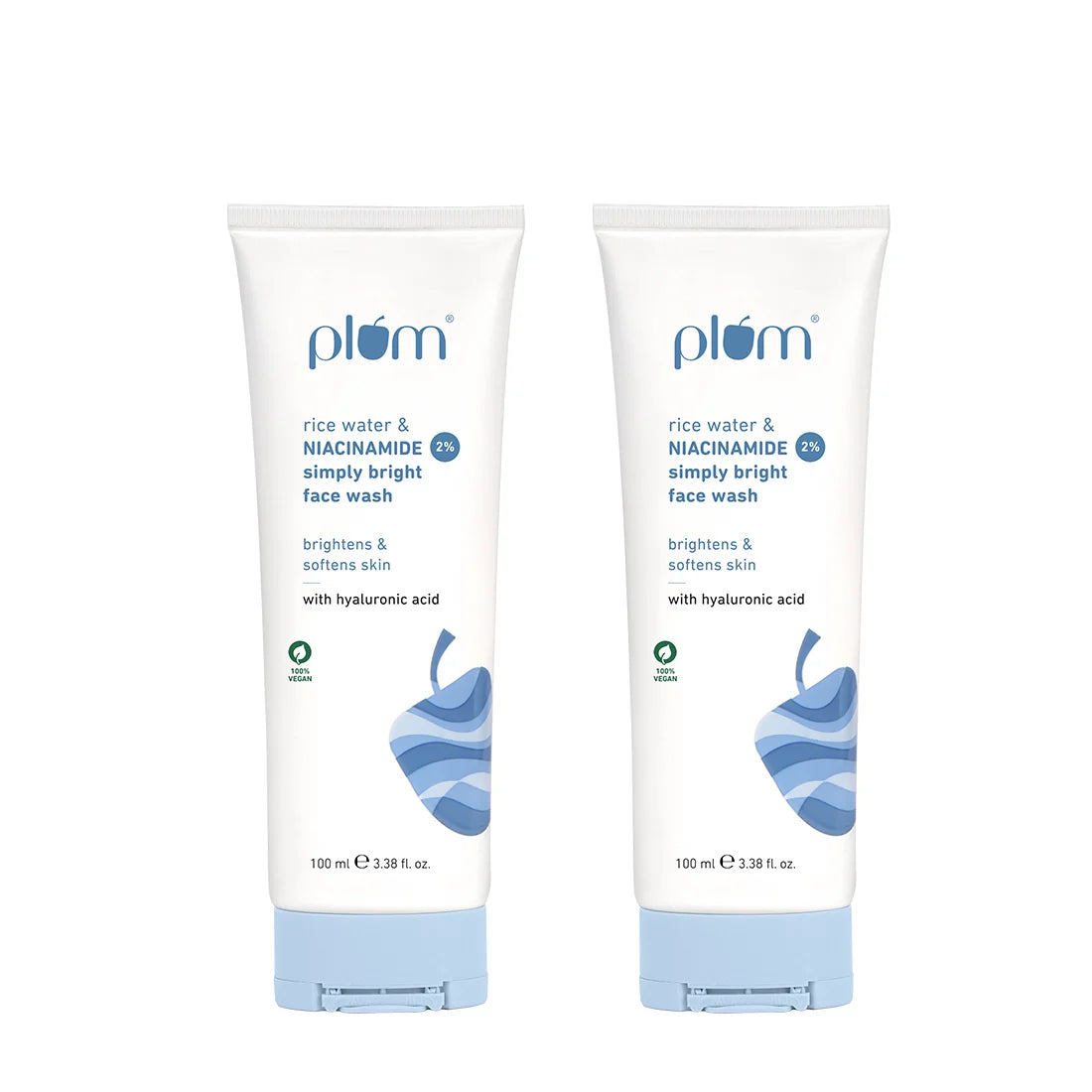 Plum 2% Niacinamide & Rice Water Face Wash