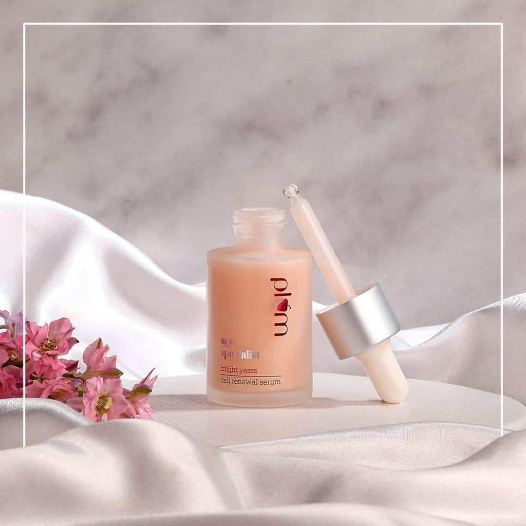 Plum Bright Years Cell Renewal Serum | 100% Vegan, Cruelty Free