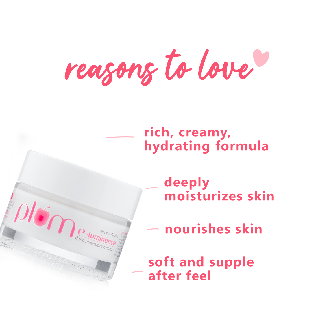 Plum E-Luminence Deep Moisturizing Cream for Dry Skin
