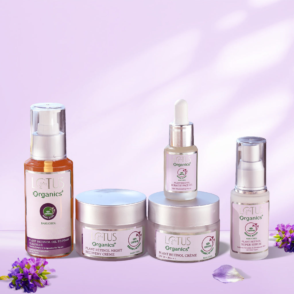 Lotus Bakuchiol Plant Retinol Radiance Essentials