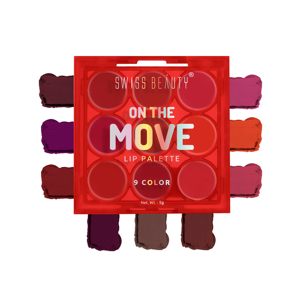 Swiss Beauty On The Move Lip Palette