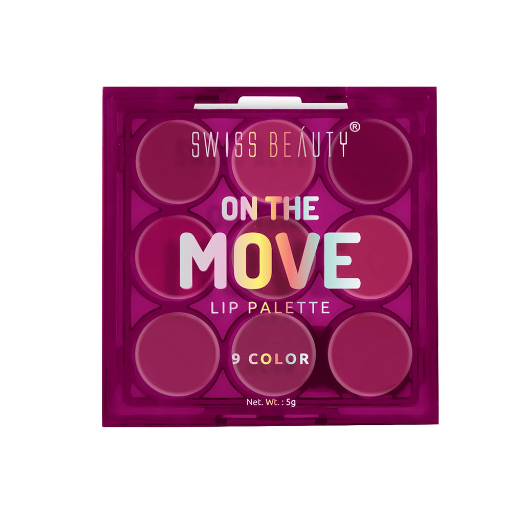Swiss Beauty On The Move Lip Palette