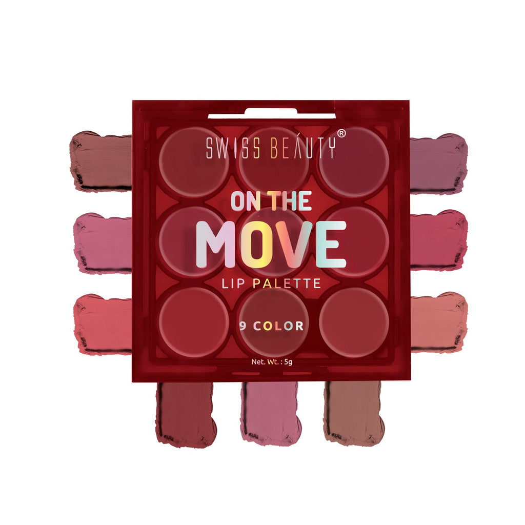 Swiss Beauty On The Move Lip Palette