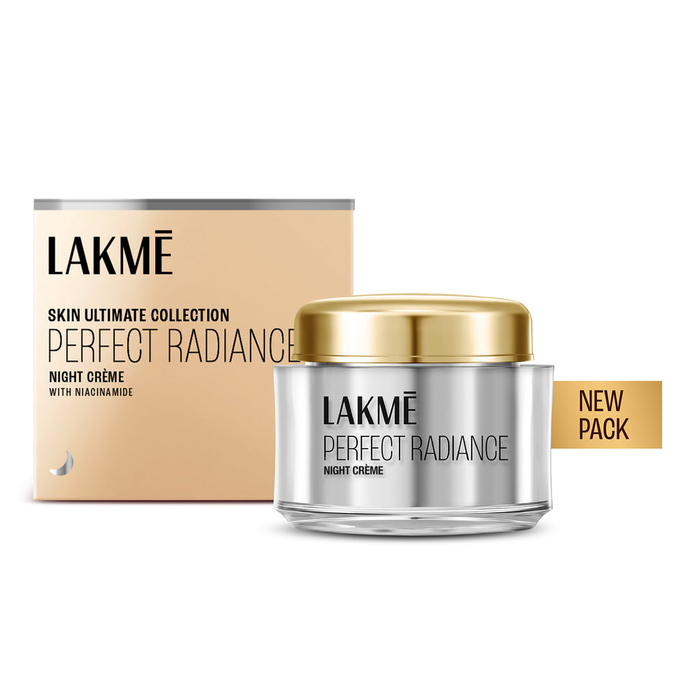 Lakmē Perfect Radiance Night Cream 50g with Niacinamide