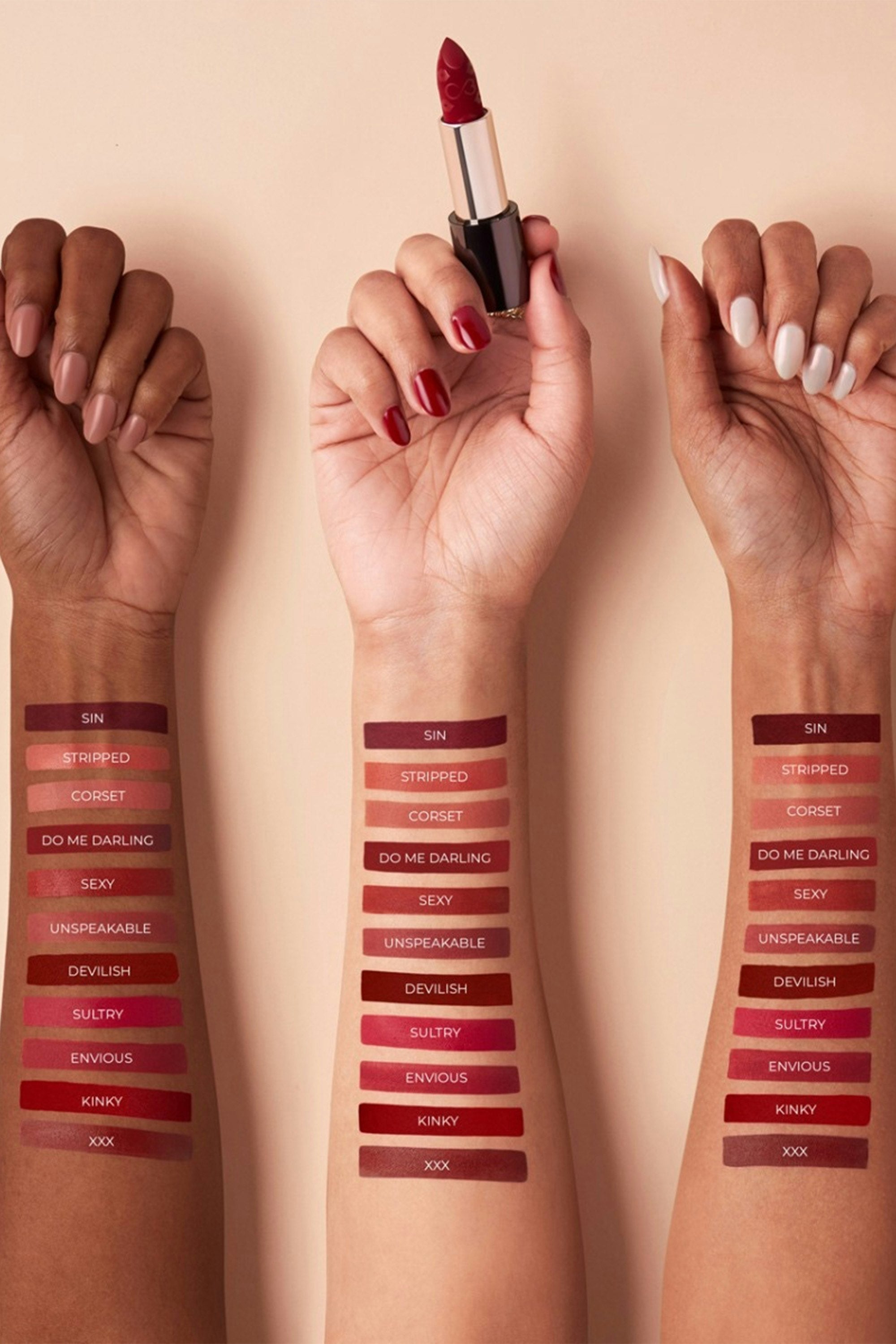 Colorbar X Jacqueline Sinful Matte Lipcolor