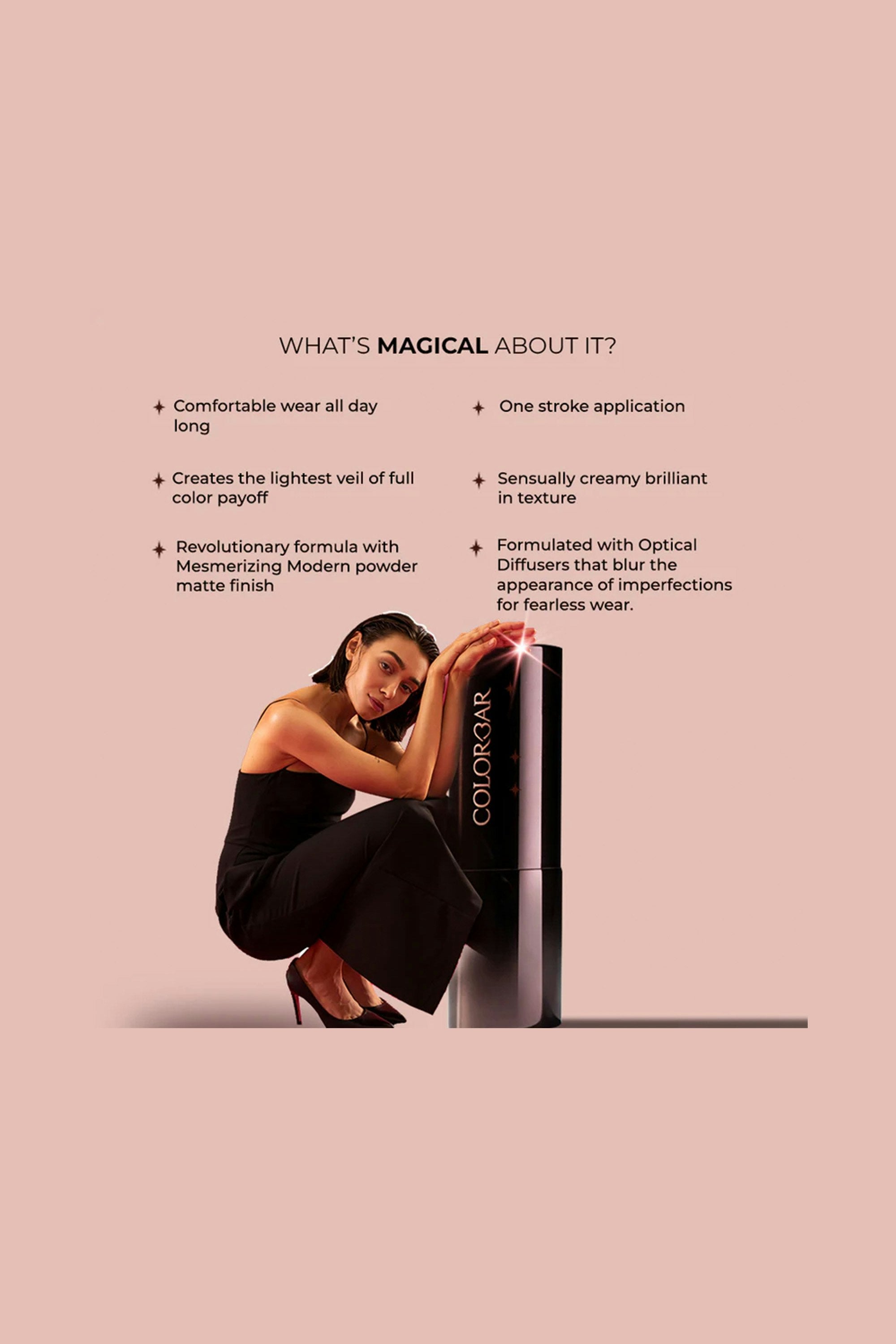 Colorbar X Jacqueline Sinful Matte Lipcolor