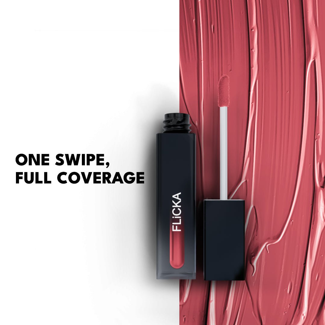 Flicka Set & Attack Liquid Matte Lipstick