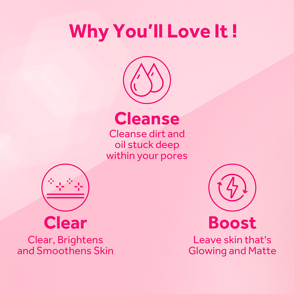 POND'S Bright Beauty Mineral Clay Facial Foam With Vitamin B3+, Oil Free Instant Glow, (90gm)