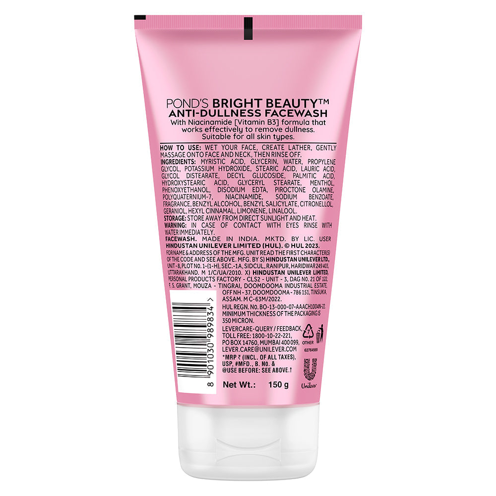 POND'S Bright Beauty Anti-Dullness Facewash with Vitamin B3
