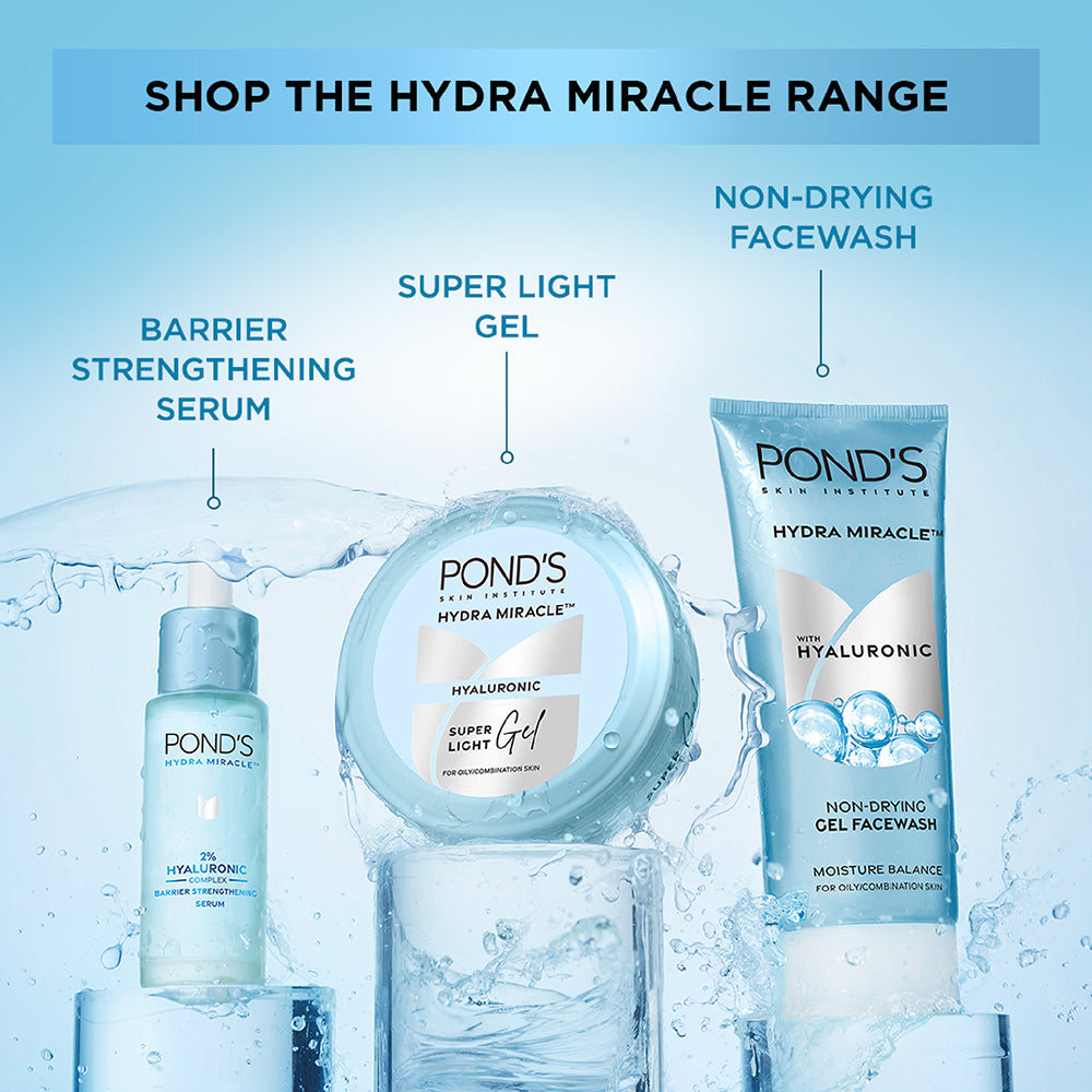 POND'S Super Light Gel Oil-Free Moisturize with Hyaluronic Acid & Vitamin E 48HR Hydration