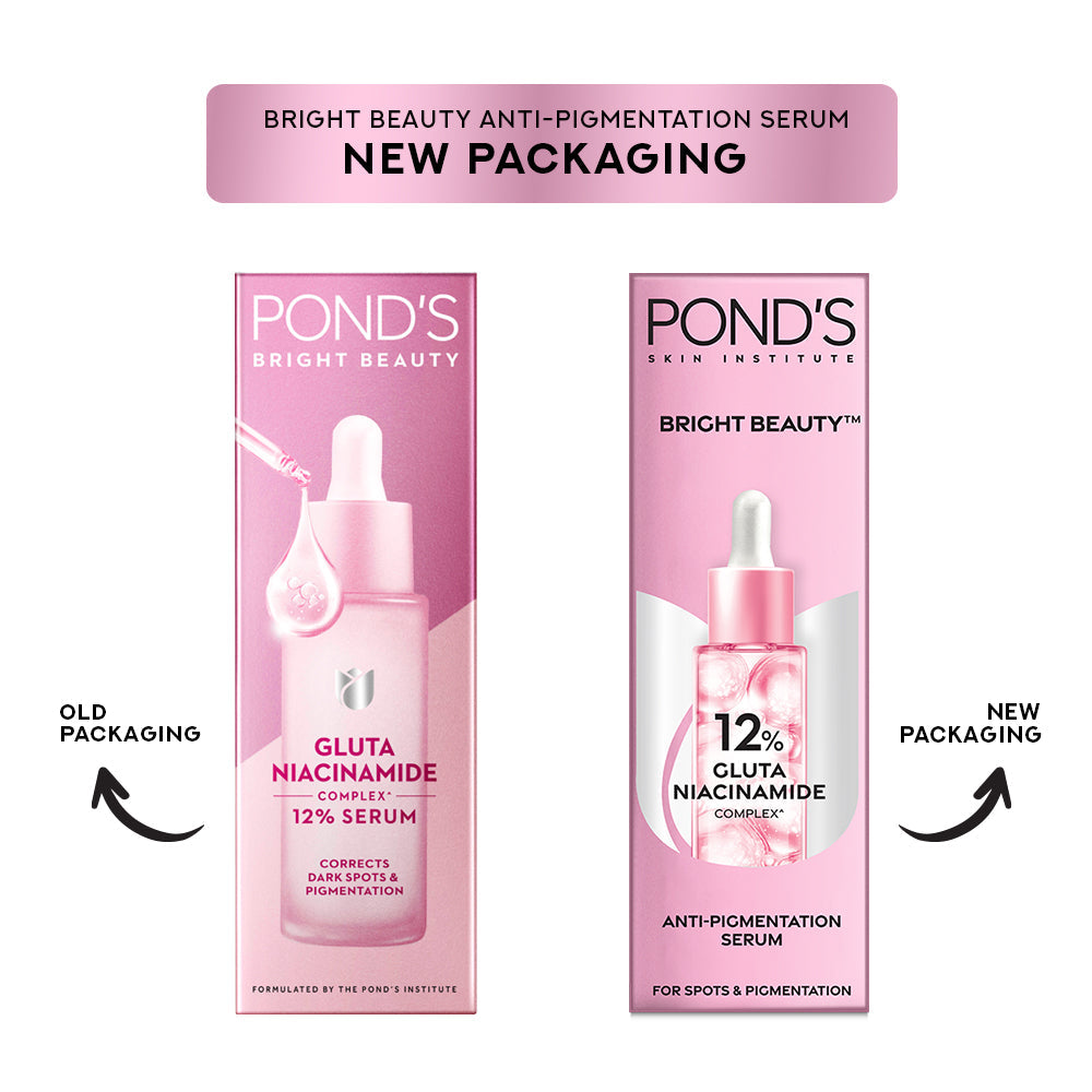 POND'S Anti-Pigmentation Serum with 12% Gluta-Niacinamide Complex for Flawless Radiance