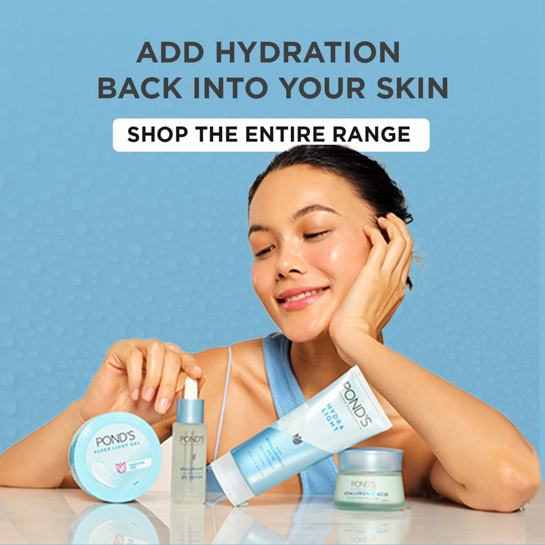 POND'S Hydra Light Hyaluronic Acid Hydrating Gel Facewash - Hydrate and Glow