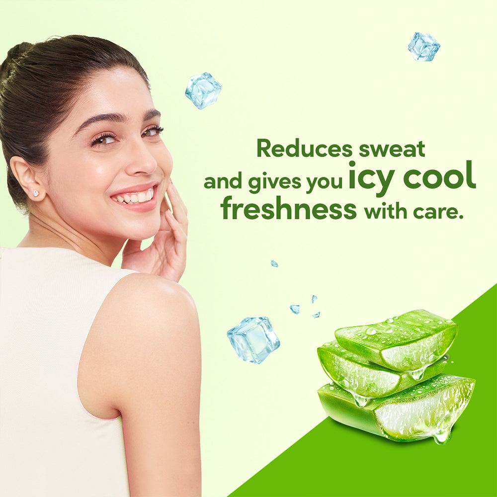 POND'S Aloe Cooling Talc, With 100% Natural Aloe vera extract
