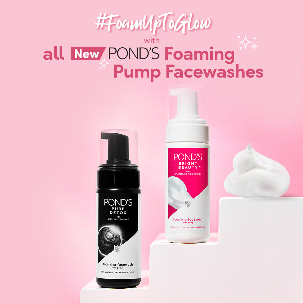 POND'S Bright Beauty Foaming Pump Facewash