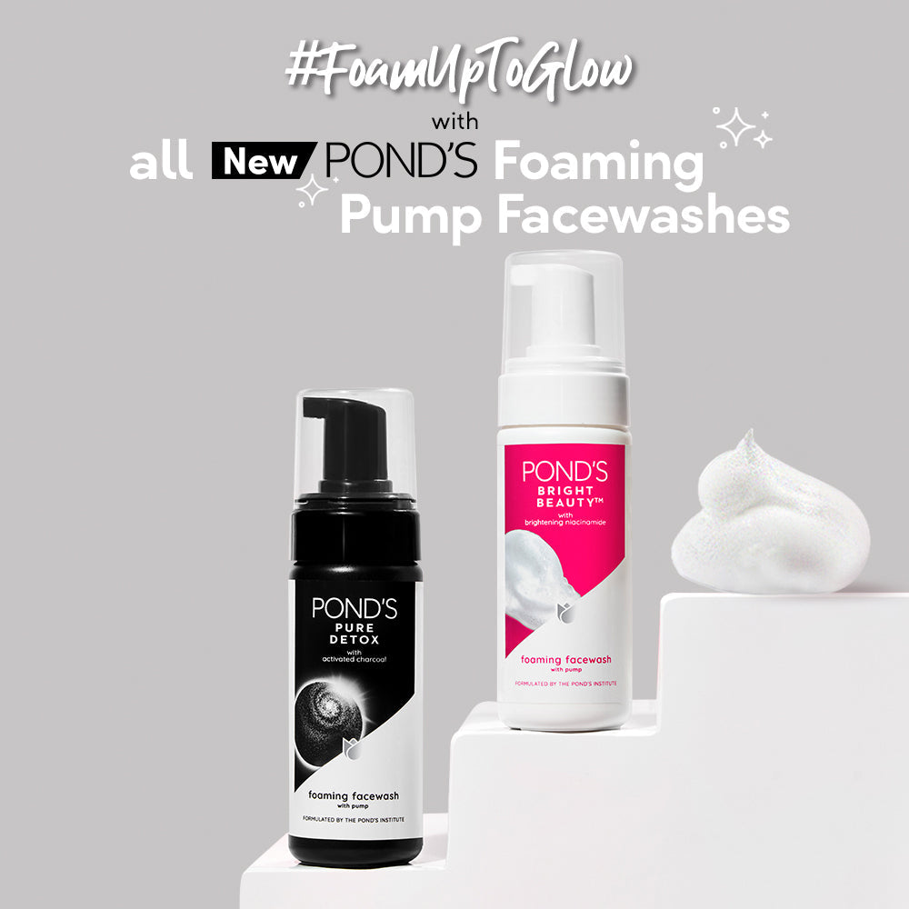 POND'S Pure Detox Foaming Pump Facewash 150ml