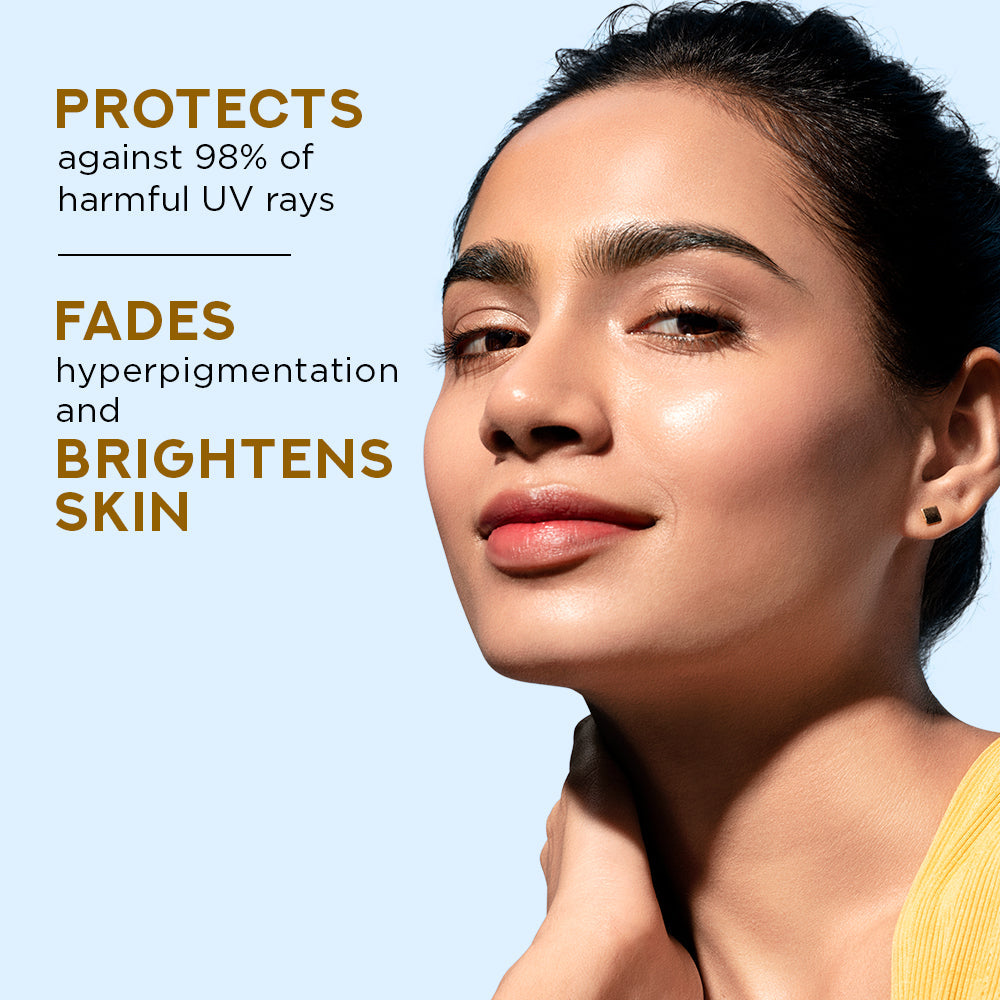 POND’S Sun Miracle SPF 50 PA++ Sunscreen Serum - Protect & Bright, With Niacinamide 14ml