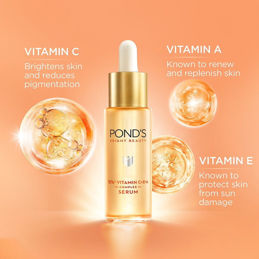 POND'S Bright Beauty 12% Vit C+E+A Serum