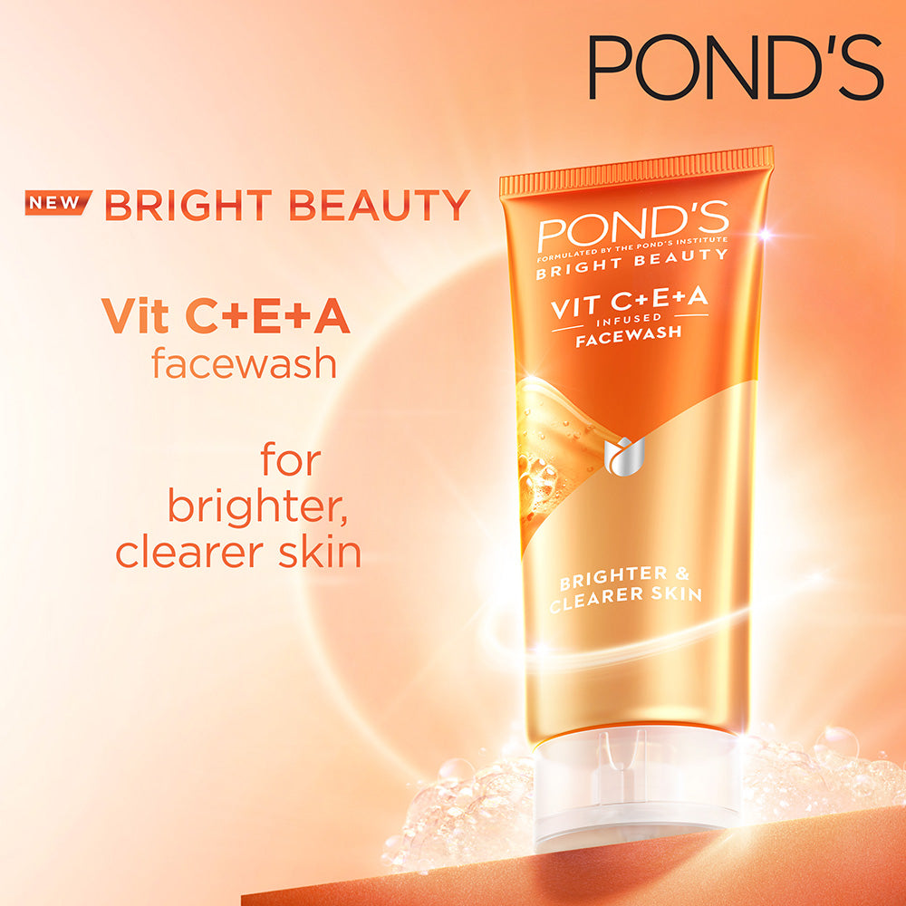 POND'S Bright Beauty Vit C+E+A Gel Face Wash
