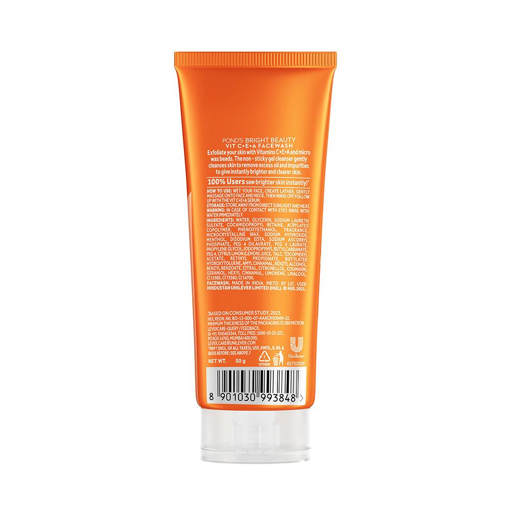 POND'S Bright Beauty Vit C+E+A Gel Face Wash