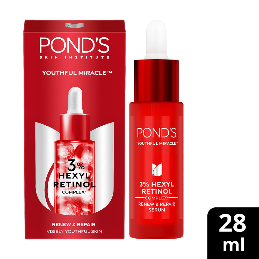 POND'S Youthful Miracle Hexyl Retinol, Renew & Repair Serum