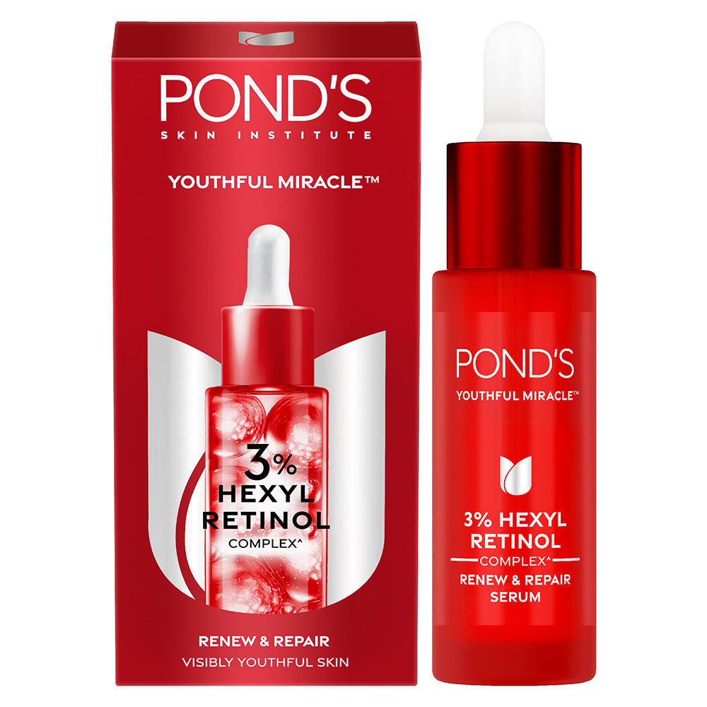 POND'S Youthful Miracle Hexyl Retinol, Renew & Repair Serum