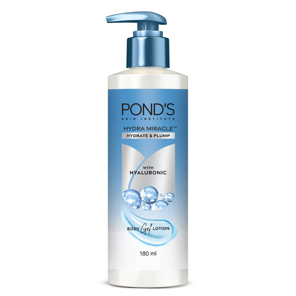 POND'S HYDRA MIRACLE HYALURONIC GEL BODY LOTION - PROTECT & HYDRATE WITH 1% HYA-NIA COMPLEX