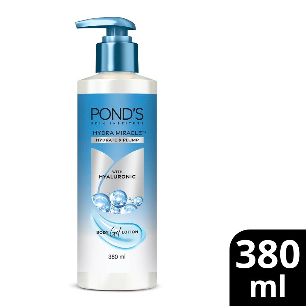 POND'S HYDRA MIRACLE HYALURONIC GEL BODY LOTION - PROTECT & HYDRATE WITH 1% HYA-NIA COMPLEX