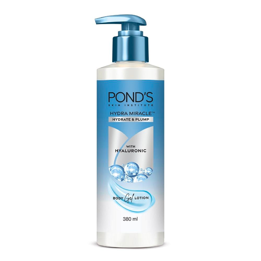 POND'S HYDRA MIRACLE HYALURONIC GEL BODY LOTION - PROTECT & HYDRATE WITH 1% HYA-NIA COMPLEX