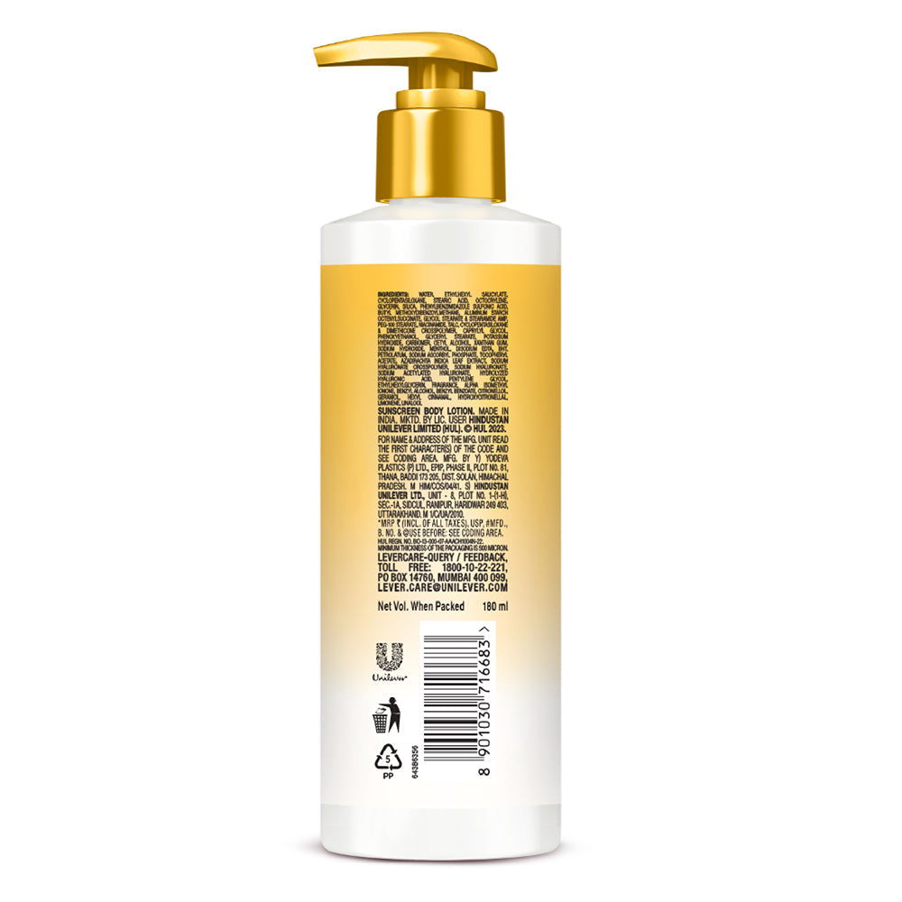 POND'S SUN MIRACLE SPF 30 PA +++ SUNSCREEN BODY LOTION - PROTECT & BRIGHT WITH NIACINAMIDE