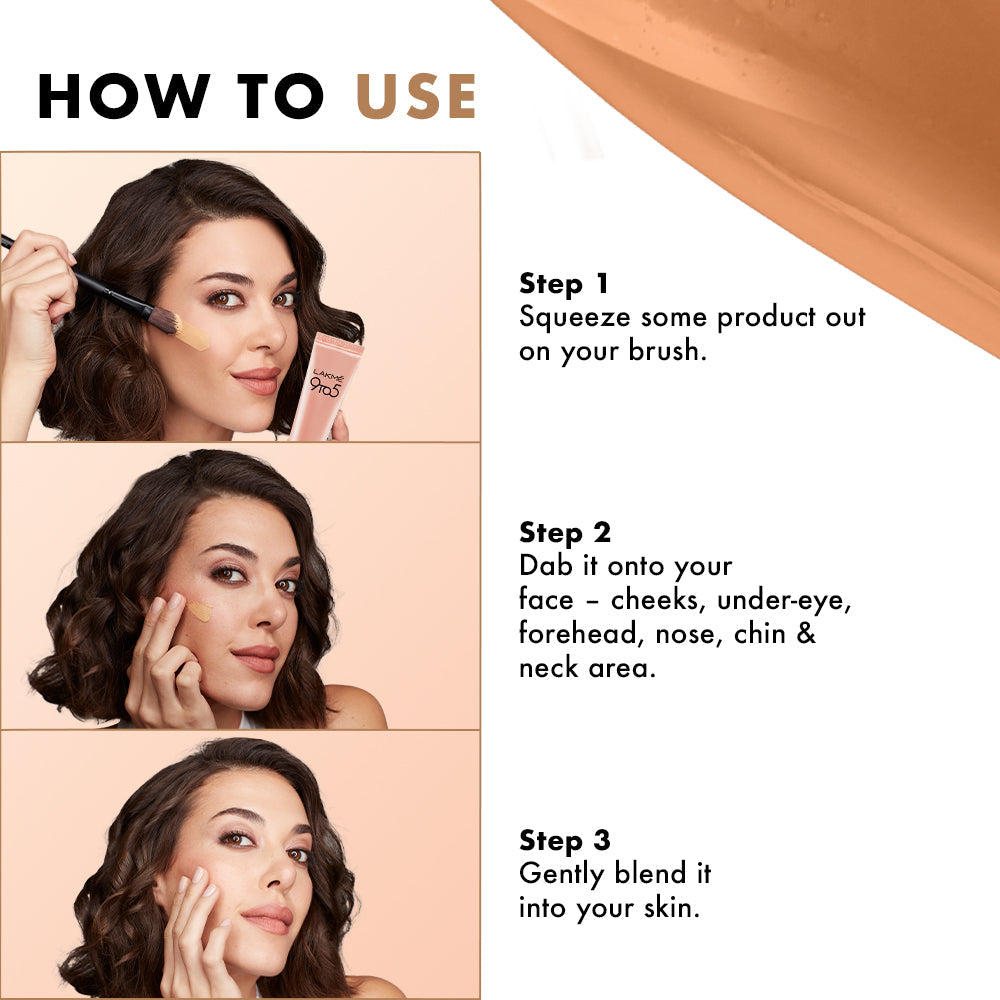 Lakmē 9 to 5 Primer + Matte Perfect Cover Foundation Mini