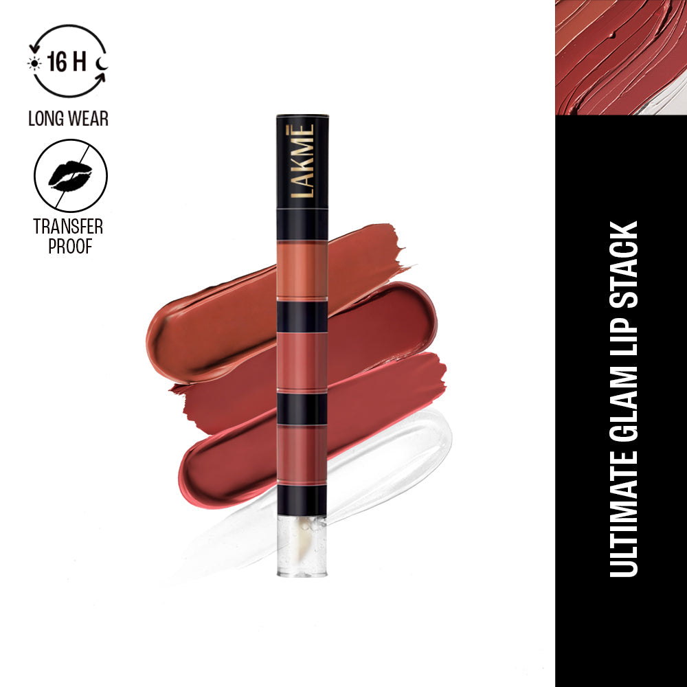 Lakmē Ultimate Glam 4 in 1 lip stack