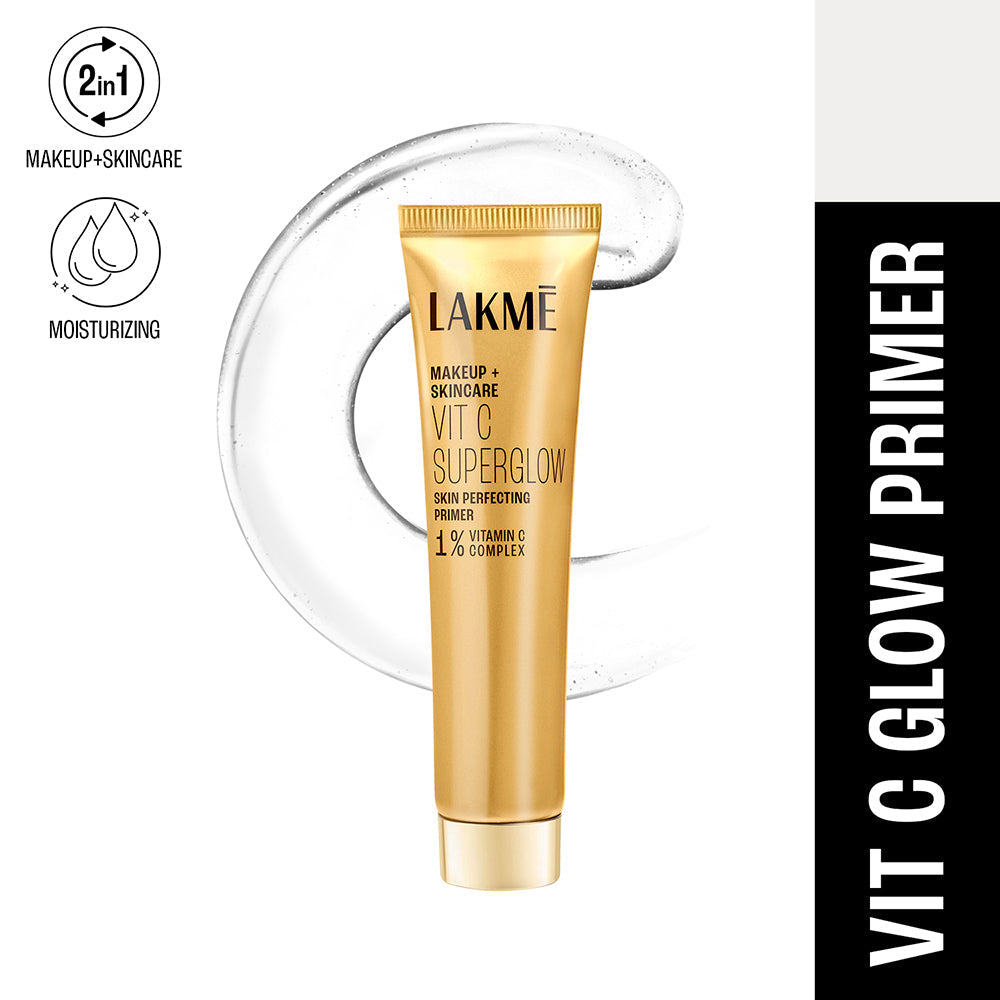 Lakmē VitC Superglow Primer + Compact Combo