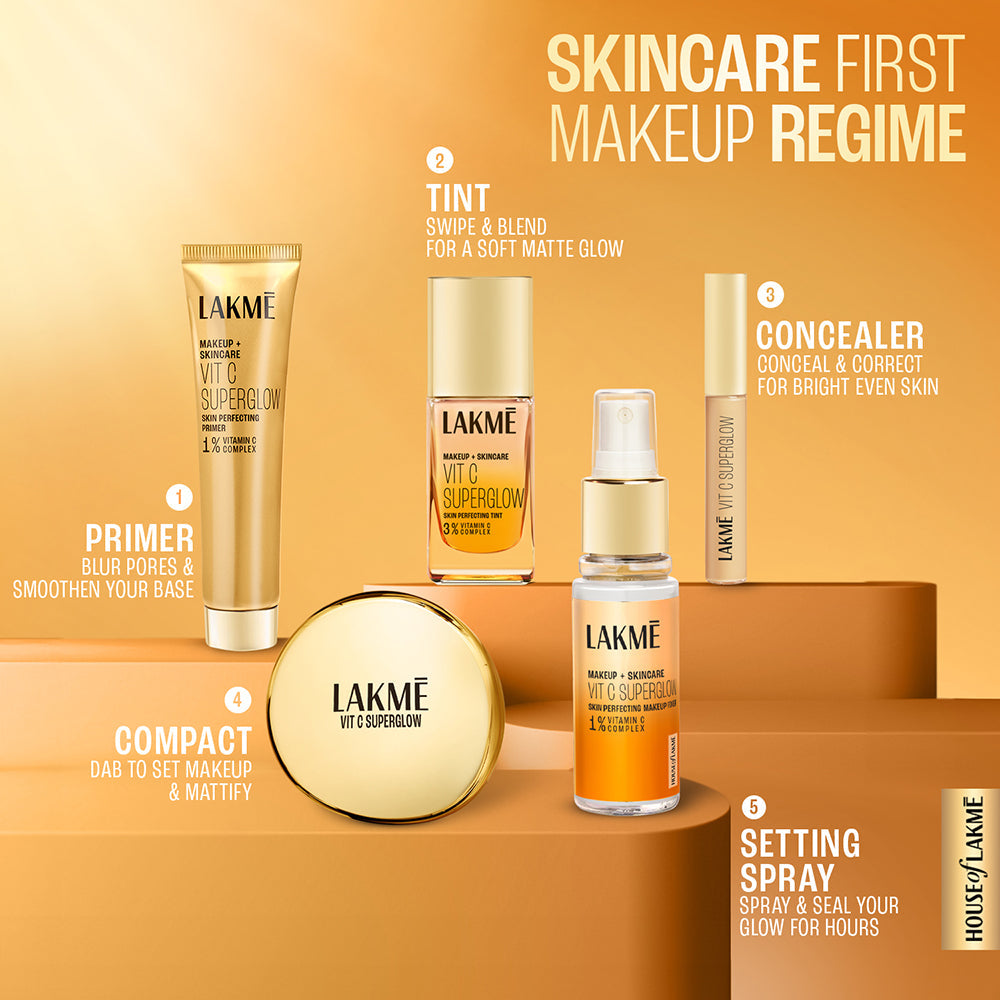 Lakmē VitC Superglow Skin Perfecting Compact