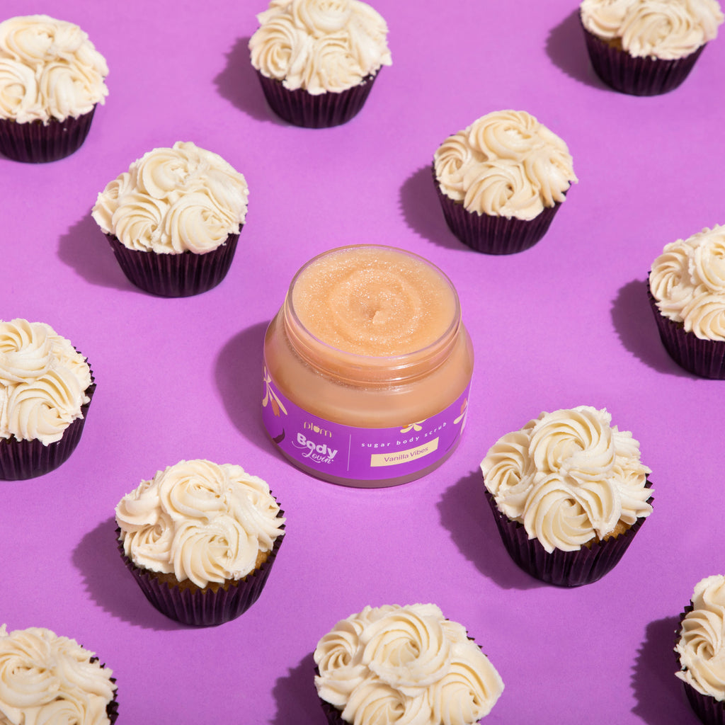 Plum Vanilla Vibes Sugar Body Scrub by Plum BodyLovin'