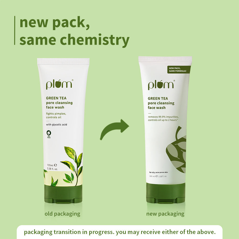 Plum Green Tea Pore Cleansing Face Wash for Acne