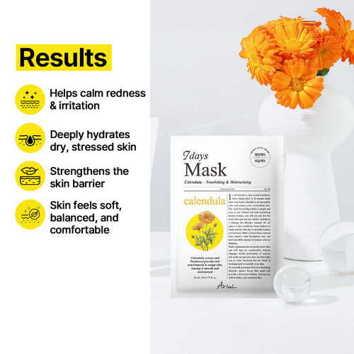 Ariul 7days Mask Calendula P - 23ml