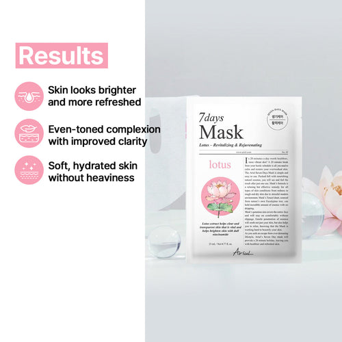 Ariul 7days Mask Lotus N - 23ml