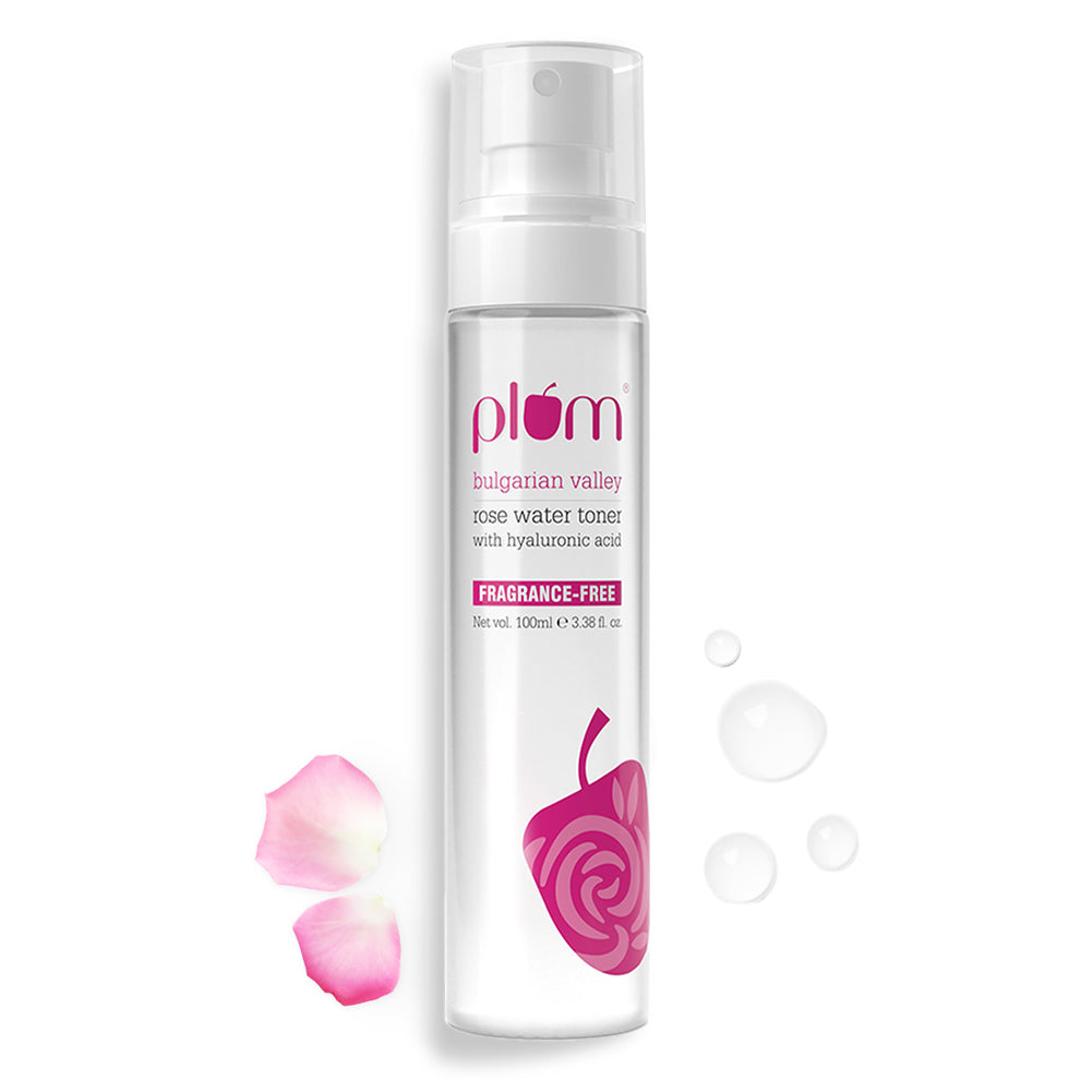 Plum Bulgarian Valley Rose Water Toner for tighter pores
