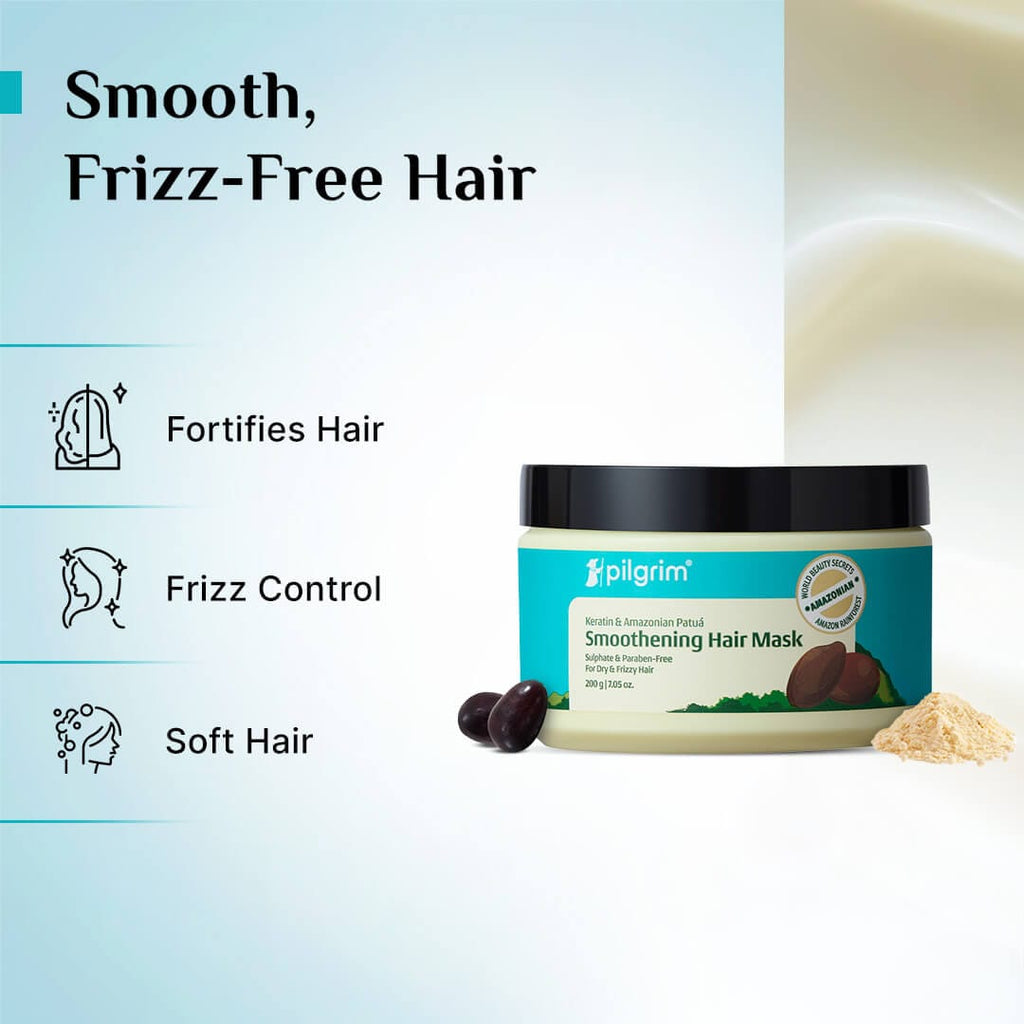 Pilgrim Patuá & Keratin Smoothening Hair Mask