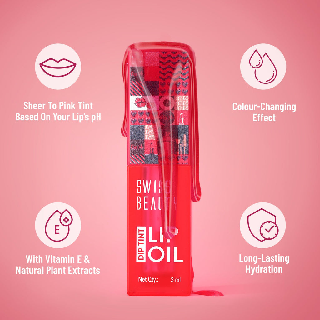 Swiss Beauty Dip Tint Lip Oil