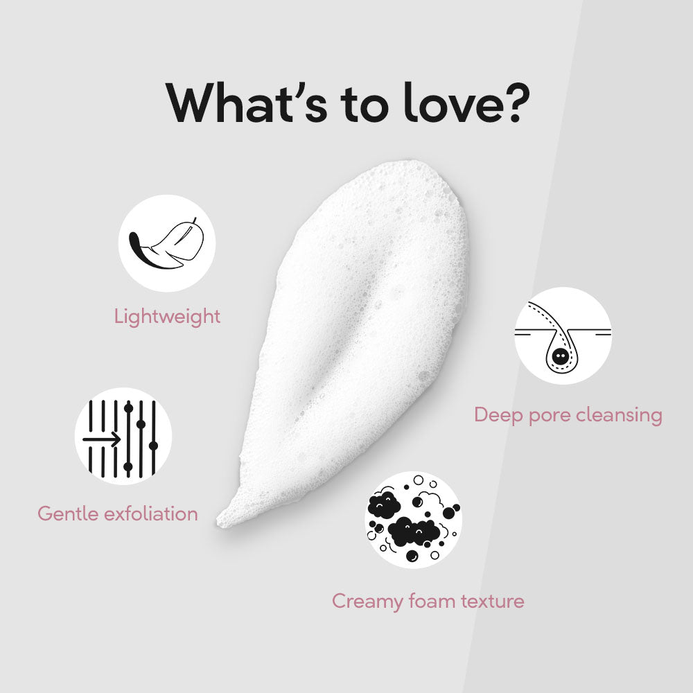 POND'S Pure Detox Foaming Brush Facewash for Clear Glow, Gentle Exfoliation, Deep Clean, All Skin Types (150 ml)