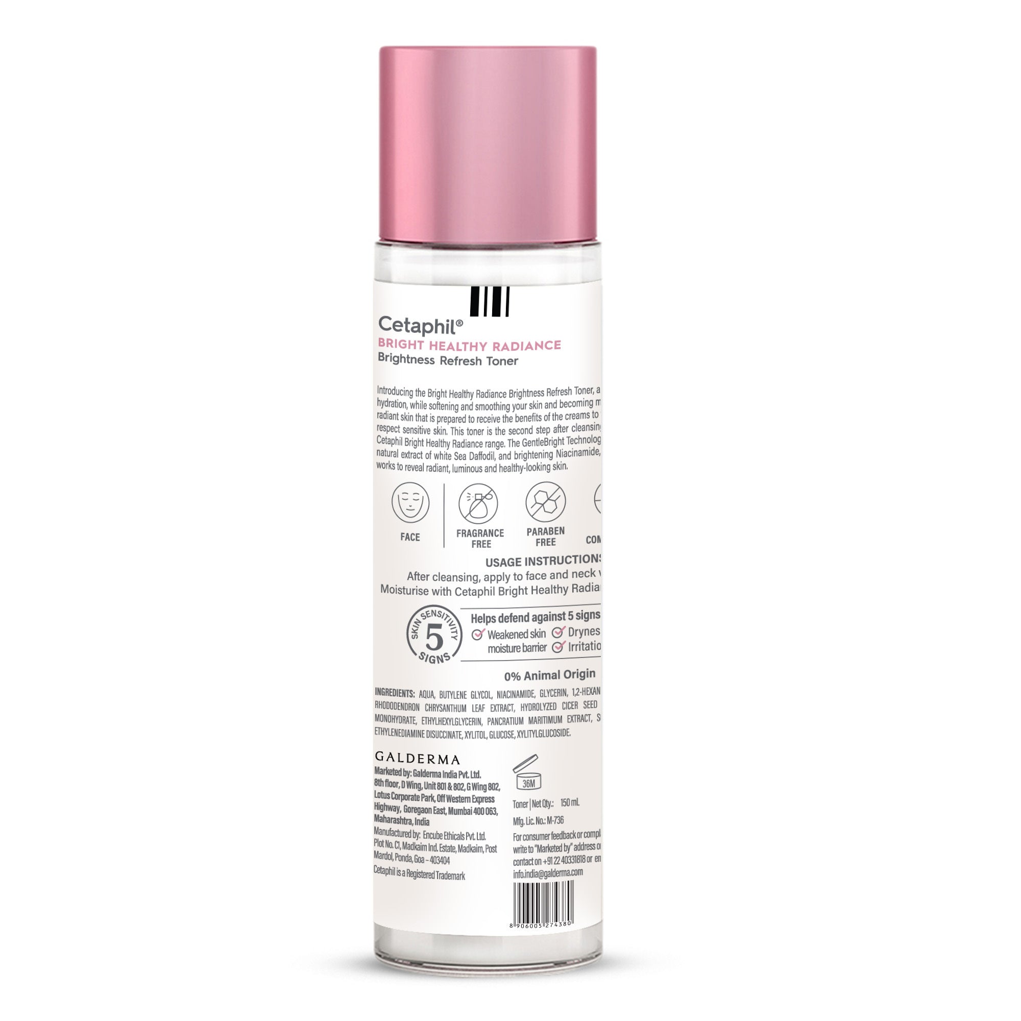 Cetaphil Bright Healthy Radiance Brightness Refresh Toner