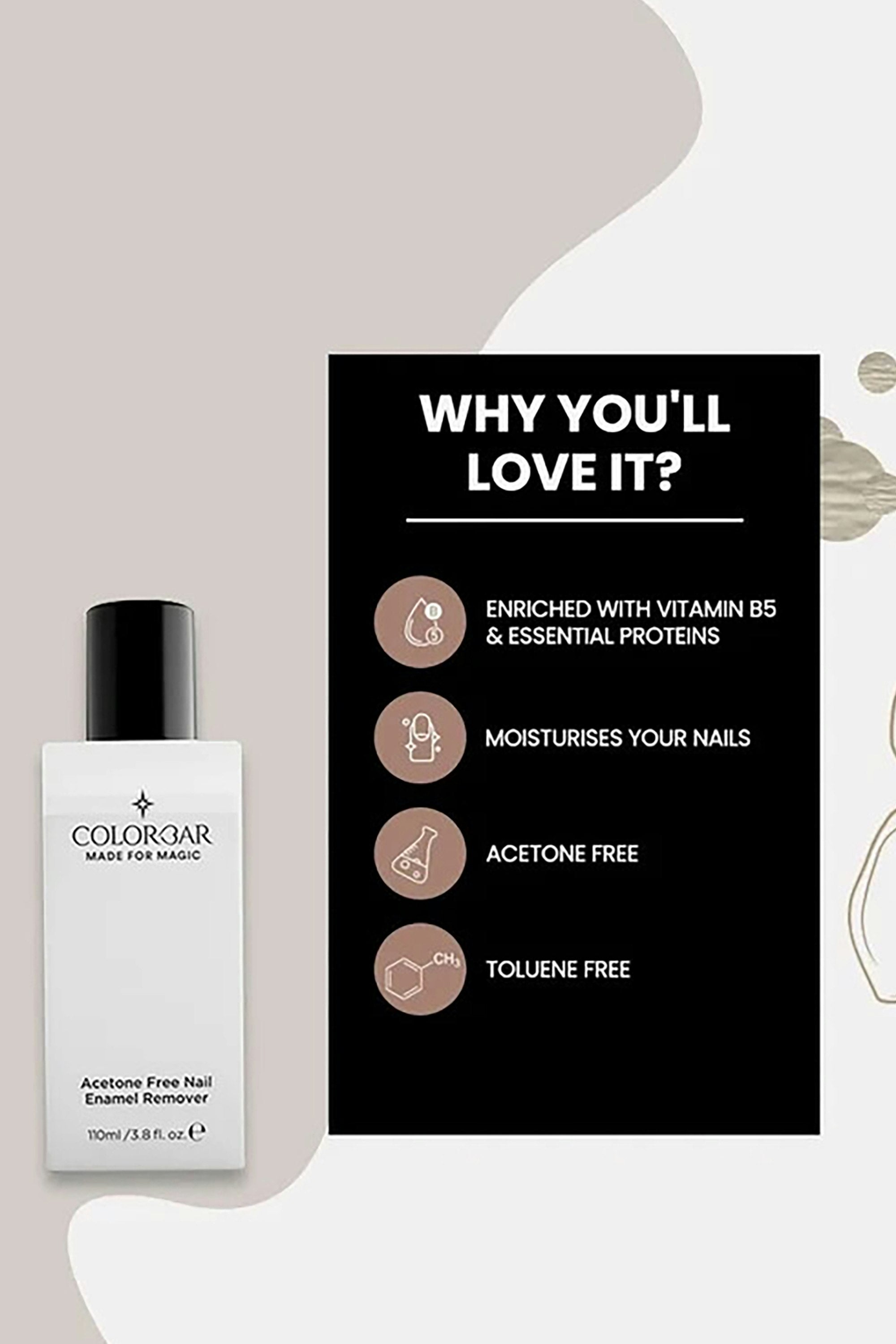 Colorbar Acetone Free Nail Enamel Remover