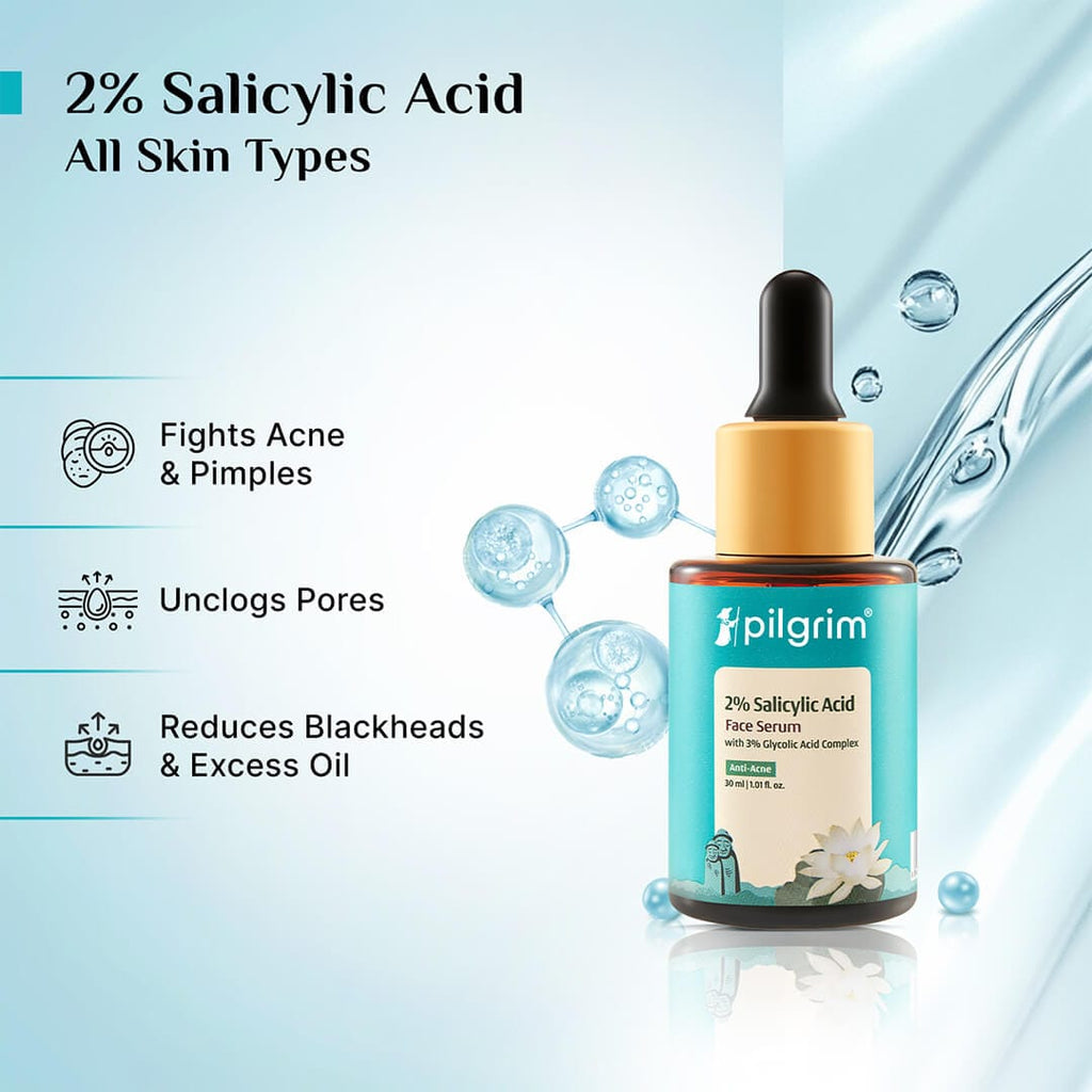 Pilgrim 2% Salicylic Acid Anti-Acne Face Serum