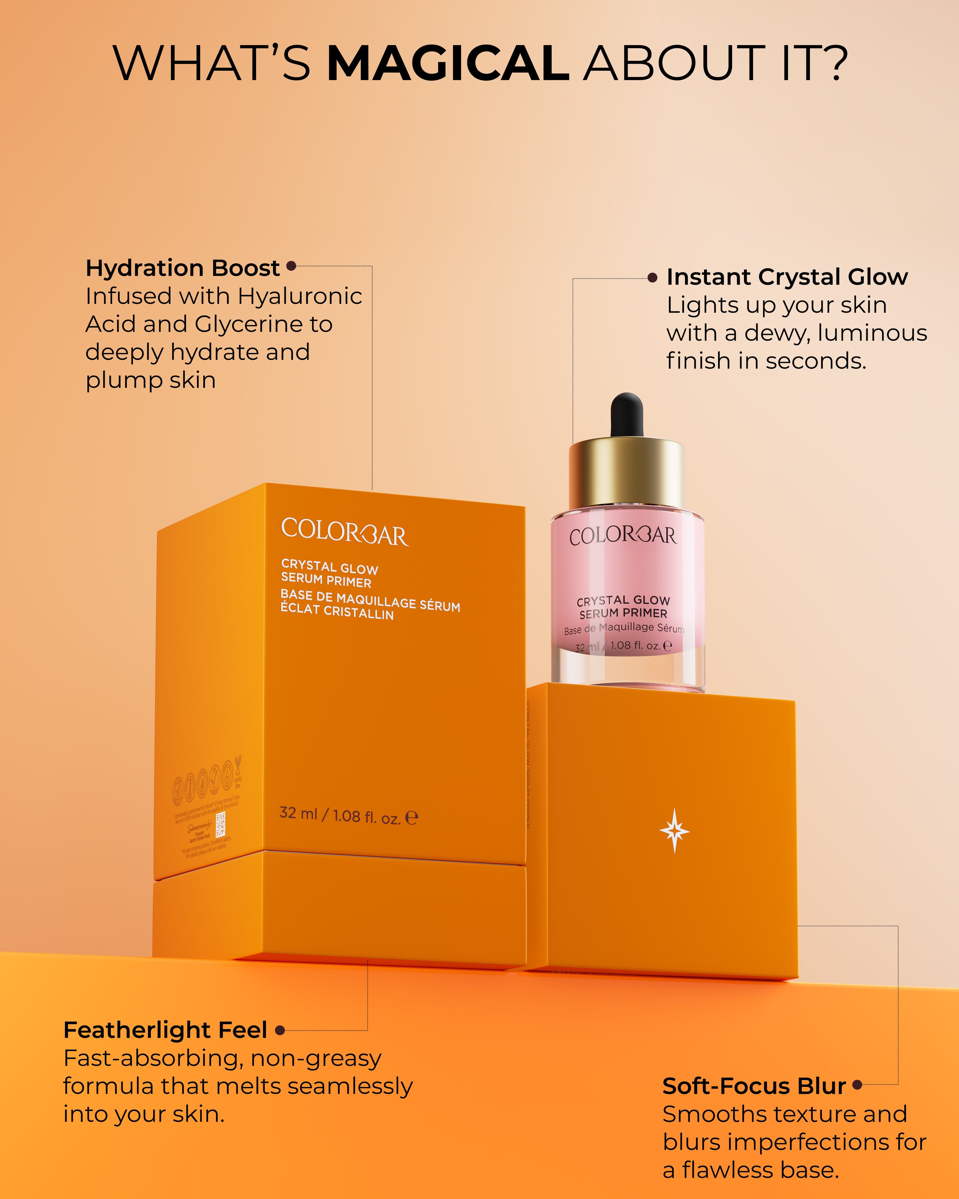 Colorbar Colorbar Crystal Glow Serum Primer