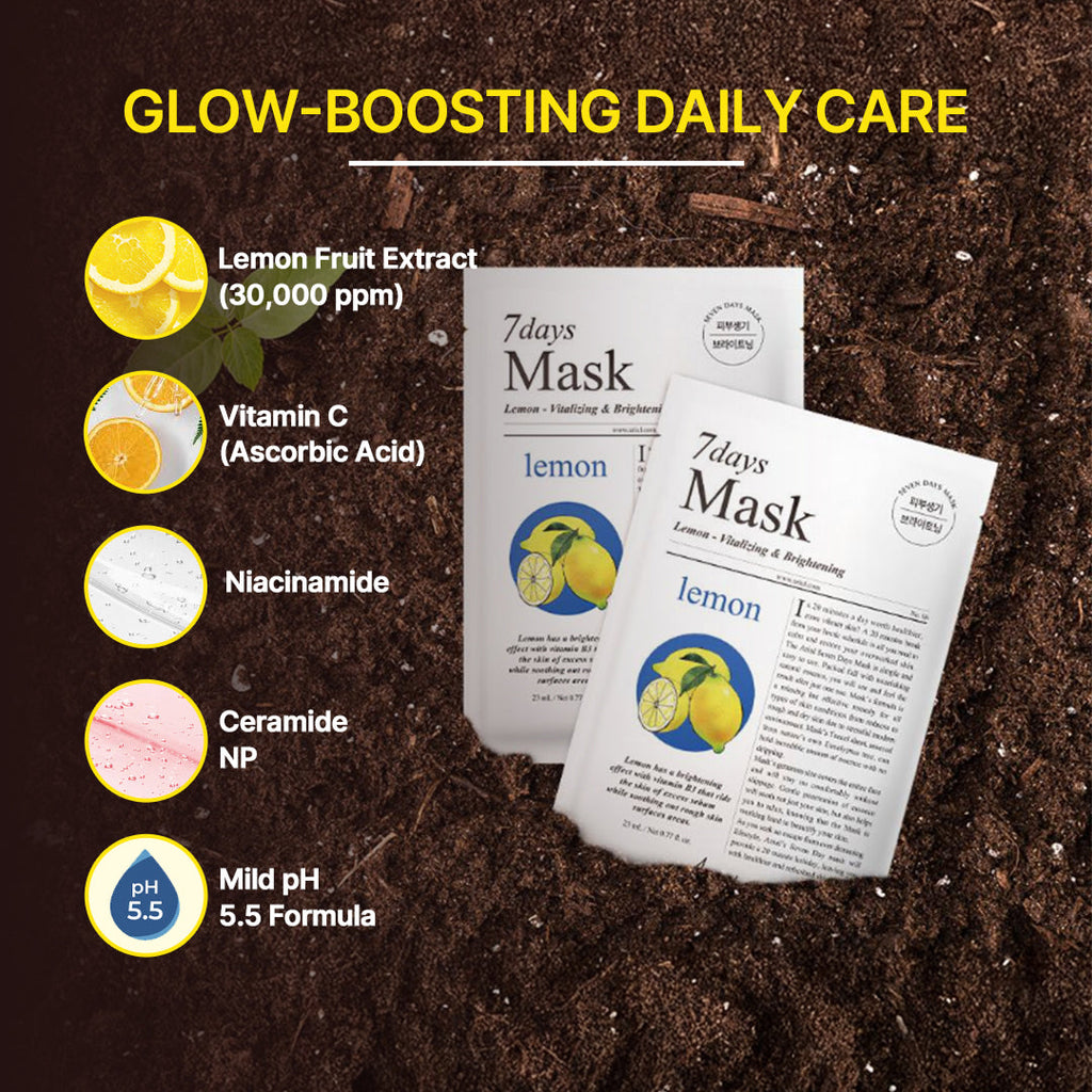 Ariul 7days Mask Lemon C - 23ml